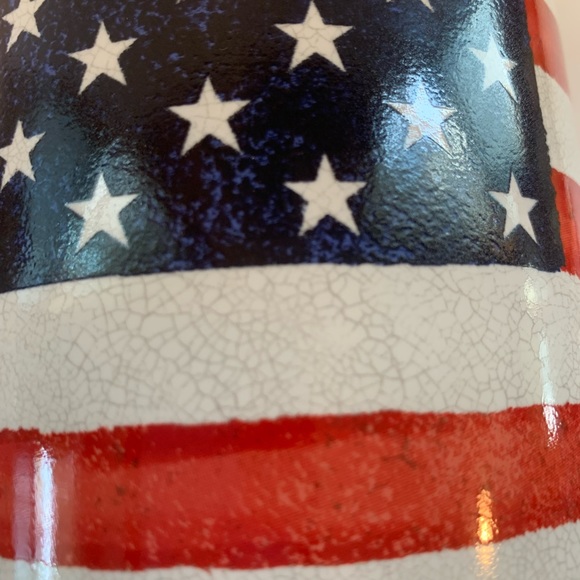Old Glory Porcelain Port Townsand Patriotic Mug - Picture 6 of 10
